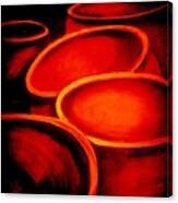 Rings Of Fire - Cauldrons Canvas Print