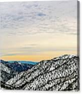 Road Down The Mountain Canvas Print