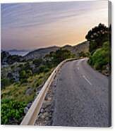 Road To Cap De Formentor - Mallorca Canvas Print