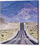 Road To Death Valley Canvas Print