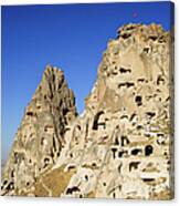 Rock Citadel Of Uchisar Canvas Print