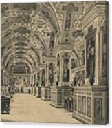 Roma - Vatican - Reading Room Canvas Print