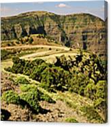 Roof Of Ethiopia - Simien National Park Canvas Print