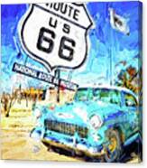 Route 66 Roadtrip Canvas Print