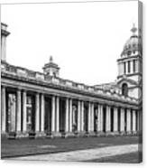 Royal Naval College Columns Canvas Print