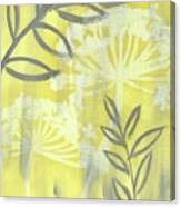 Saffron Floral Ii Canvas Print