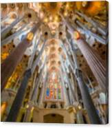 Sagrada Familia Iv Canvas Print
