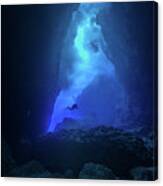 Saipan Cave Canvas Print