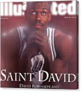 San Antonio Spurs David Robinson Sports Illustrated Cover Canvas Print