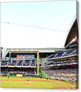 San Diego Padres V Miami Marlins Canvas Print