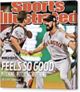San Francisco Giants V Texas Rangers, Game 5 Sports Illustrated Cover Canvas Print