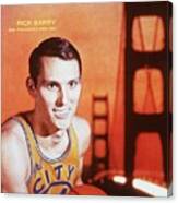 San Francisco Warriors Rick Barry Sports Illustrated Cover Canvas Print