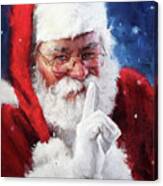 Santa2 Canvas Print