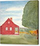 Saratoga Farmhouse Lore Canvas Print