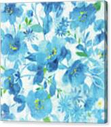 Scattered Floral Canvas Print