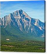 Scenic Rocky Mountains View Canvas Print