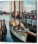 Schooner American Eagle, Gloucester, Ma Canvas Print
