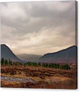 Scottish Highland Landscape - Glen Coe Canvas Print