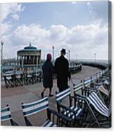Seafront Stroll Canvas Print