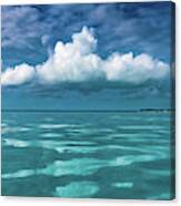 Seaside In The Abaco Islands Canvas Print