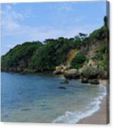 Secluded Beach Canvas Print