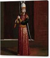 Seliktar Agassi, Equerry To The Sultan -supreme Weapon-bearer-. Canvas Print