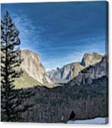 Shadows In The Valley Canvas Print