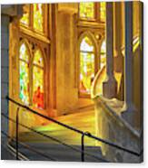 Shadows Of Sagrada Familia Canvas Print