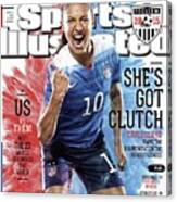 Shes Got Clutch Us Vs. Them, Meet The 23 Wholl Reconquer Sports Illustrated Cover Canvas Print
