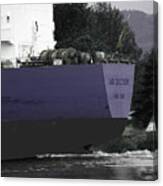 Ship 2 On The Columbia River Canvas Print