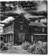 Shirk Ranch Bw Canvas Print