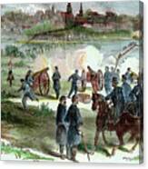 Siege Of Fredericksburg, Virginia Canvas Print
