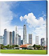 Singapore Skyline Canvas Print