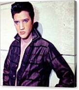Singer Elvis Presley Canvas Print