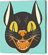 Sinister Cat Canvas Print
