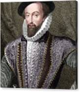 Sir Walter Raleigh Canvas Print