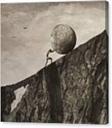 Sisyphus Canvas Print
