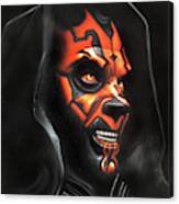 Sith Darth Maul Star Wars Phantom Menace Canvas Print