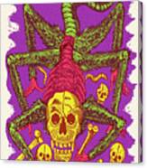 Skeleton Scorpion Canvas Print