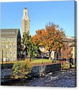 Slater Mill  Pawtucket Rhode Island  3731 Crop Canvas Print