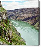 Snake River Canyon Canvas Print