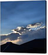 Silver Lighting Sky@haleakala Summit, Maui Canvas Print