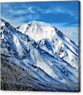 Snow Capped Mountains Canvas Print
