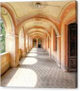 Soft Abandoned Hallway Canvas Print