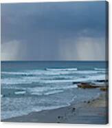Solana Beach Storm Clouds Canvas Print
