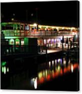 Songo River Queen Ii - After The Part - Naples, Me Canvas Print