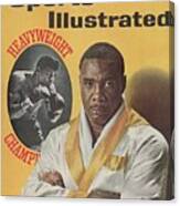 Sonny Liston, Heavyweight Boxing Sports Illustrated Cover Canvas Print