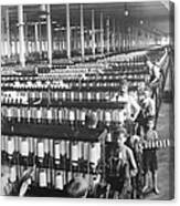 Spinning Factory Canvas Print