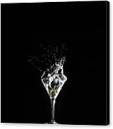 Splashed Cocktail Canvas Print