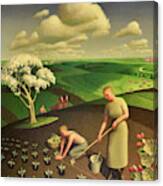 Spring In The Country, 1941 Canvas Print
